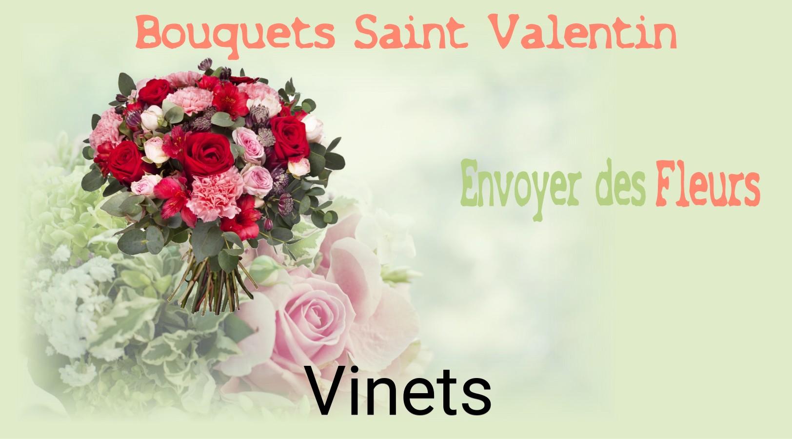 Roses de Saint-Valentin livrées à Vinets